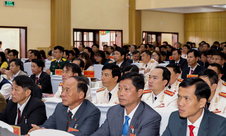 Các địa biểu tham dự Đại hội