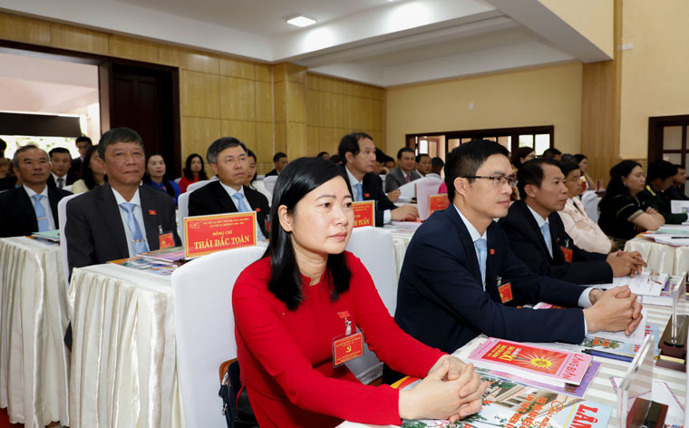 Các địa biểu tham dự Đại hội