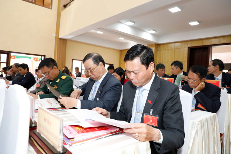 Các đại biểu tham dự Đại hội