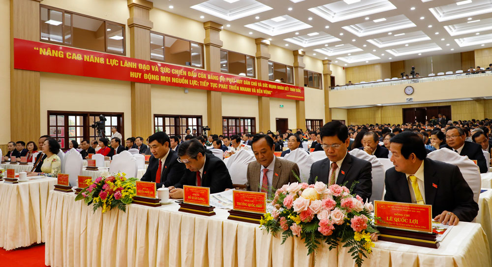Lãnh đạo Trung ương tham dự Đại hội
