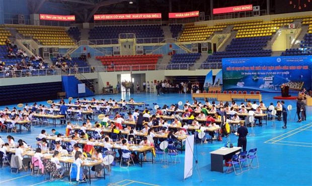 Quang cảnh ngày thi đấu khai mạc