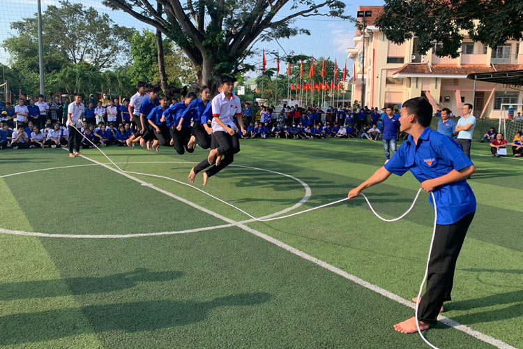 Sôi nổi Ngày hội Đoàn viên huyện Đạ Tẻh