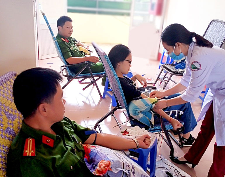 TP Bảo Lộc hoàn thành vượt chỉ tiêu hiến máu tình nguyện năm 2020