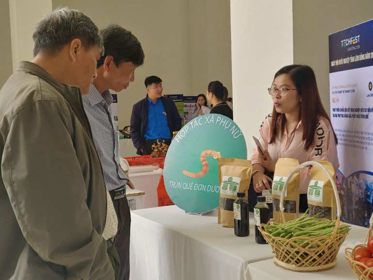 Các dự án khởi nghiệp phần lớn là sản phẩm nông nghiệp hữu cơ