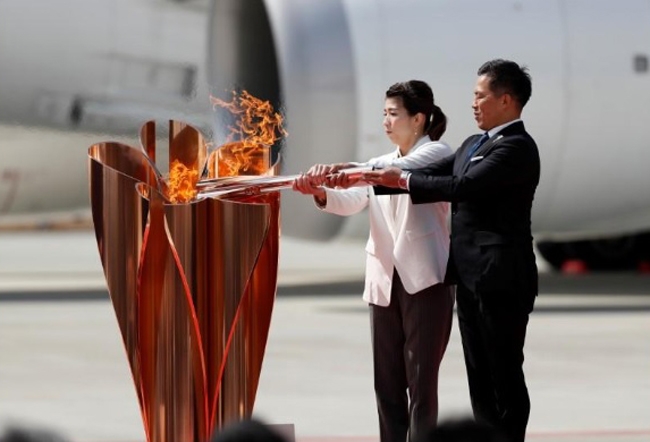 Nhật Bản bắt đầu hành trình rước đuốc Olympic, Paralympic tại Tokyo