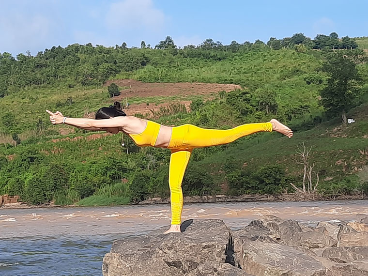 Tập Yoga giữa thiên nhiên