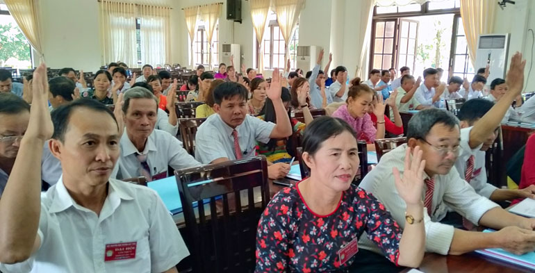 Đại hội Hội Khuyến học huyện Cát Tiên lần thứ V