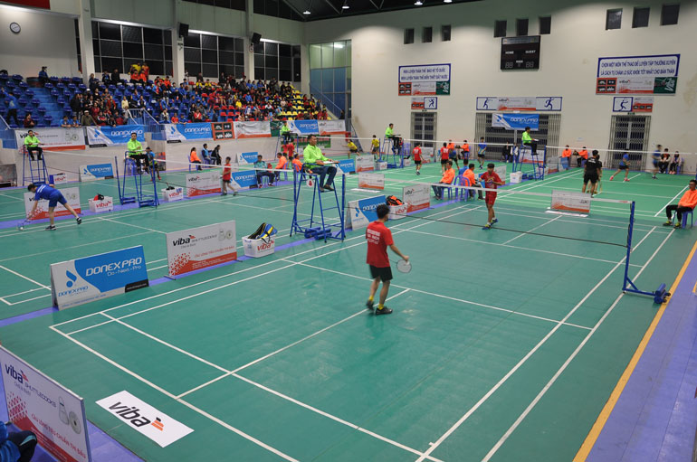 Các VĐV thi đấu tại giải
