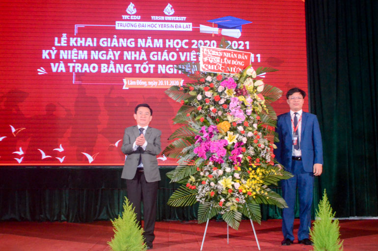 Trường Đại học Yersin Đà Lạt khai giảng năm học 2020 - 2021
