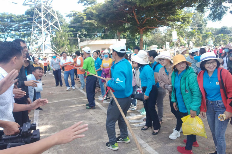 Ngày hội công nhân Đức Trọng 2020 đã thu hút đông đảo CNVCLĐ trong toàn huyện tham gia thi đấu và cổ vũ