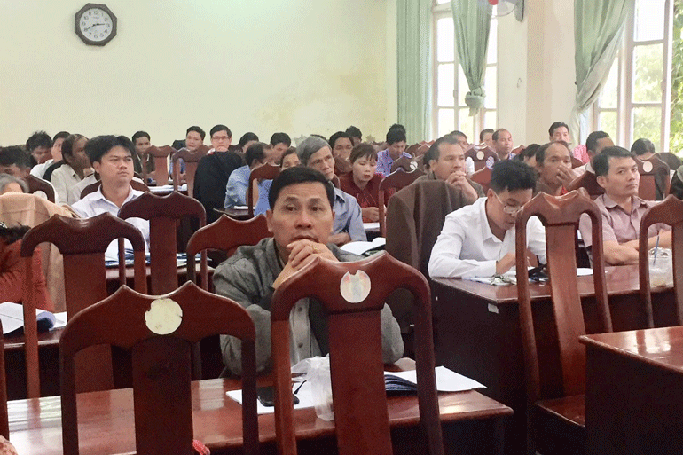 Đam Rông: 200 học viên tham gia lớp bồi dưỡng nghiệp vụ công tác cấp ủy