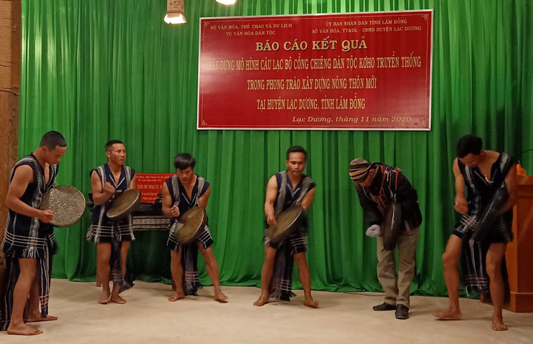 Lạc Dương: Xây dựng Câu lạc bộ Cồng chiêng dân tộc K'ho truyền thống trong phong trào xây dựng Nông thôn mới