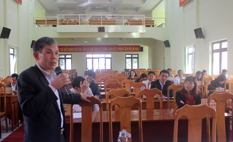 Kỳ họp thứ XVI (kỳ họp chuyên đề) HĐND huyện Đức Trọng khóa XI, nhiệm kỳ 2016-2021