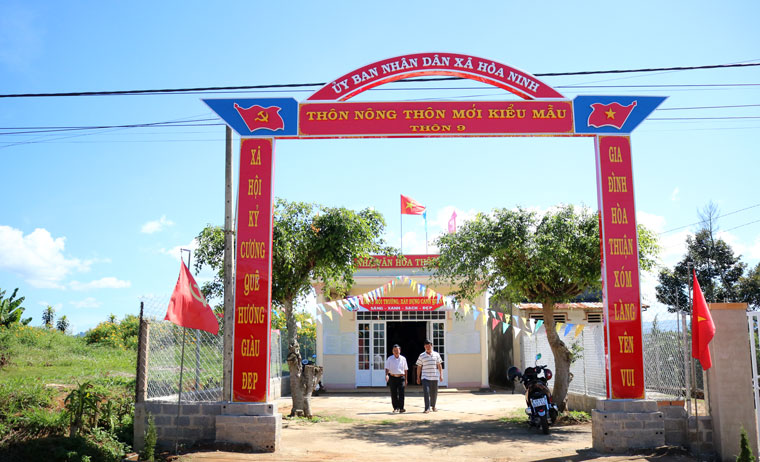 Hòa Ninh vươn mình cùng nông thôn mới