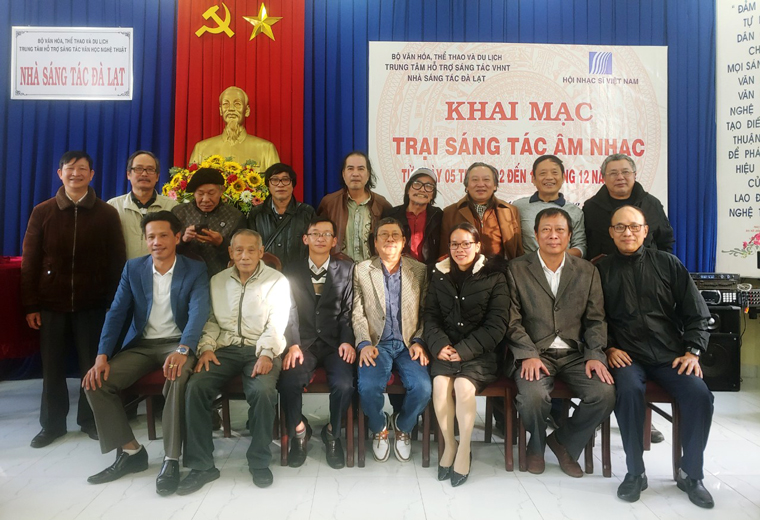 Khai mạc trại sáng tác âm nhạc tại Đà Lạt