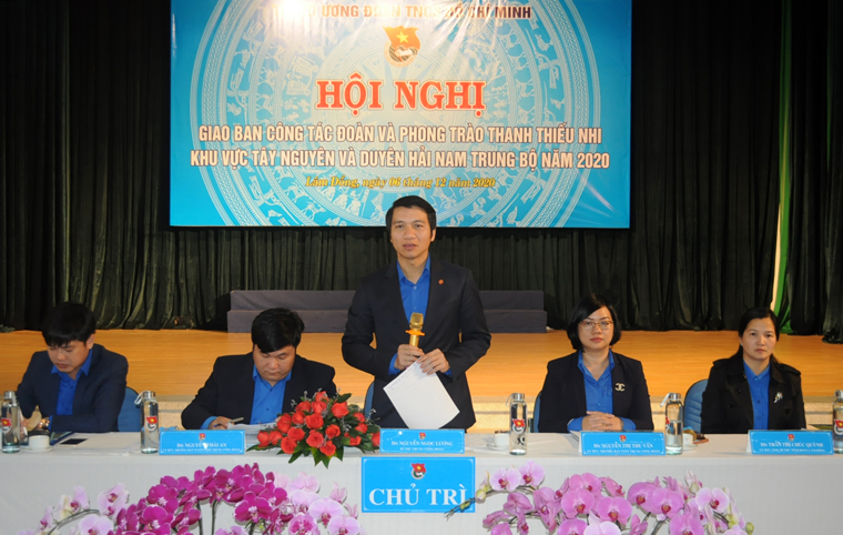 Giao ban công tác Đoàn và phong trào thanh thiếu nhi cụm Tây Nguyên và Duyên hải Nam Trung bộ