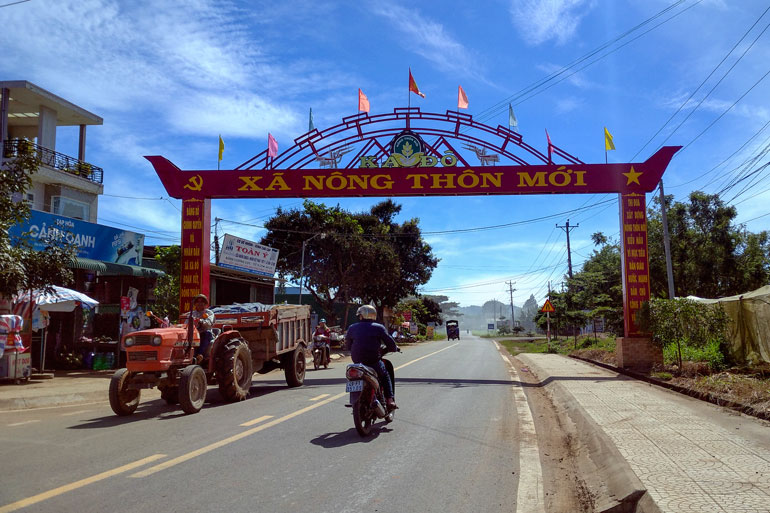 Khi nông dân chung sức xây dựng nông thôn mới