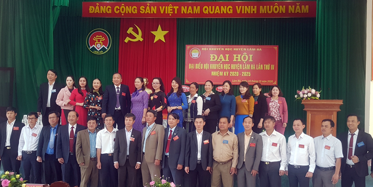Đại hội Hội Khuyến học huyện Lâm Hà lần thứ IV