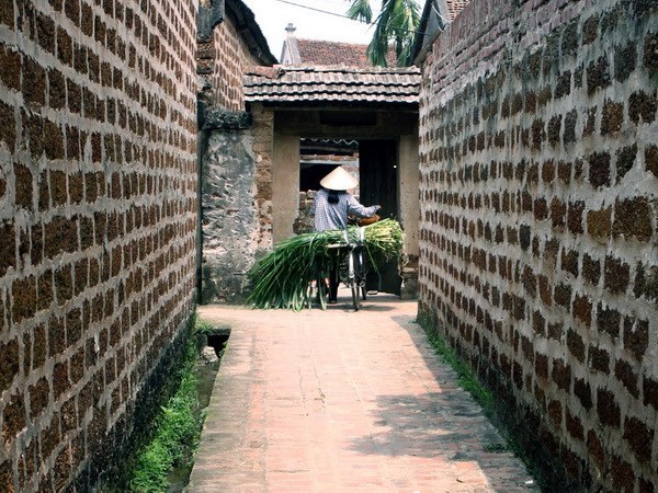 Ngõ nhỏ ở Đường Lâm.