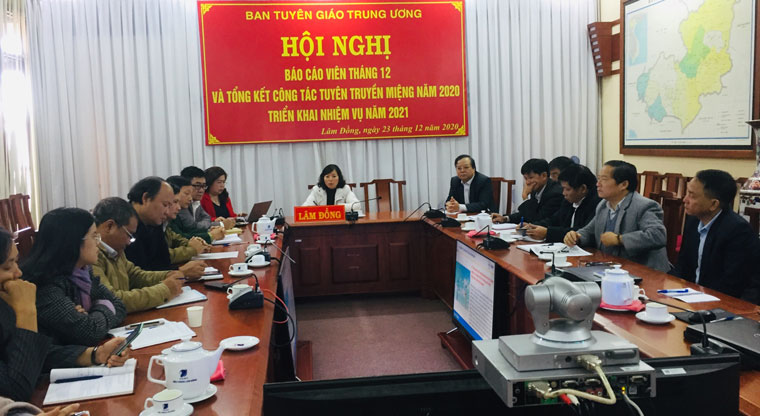 Hội nghị báo cáo viên Trung ương tháng 12/2020
