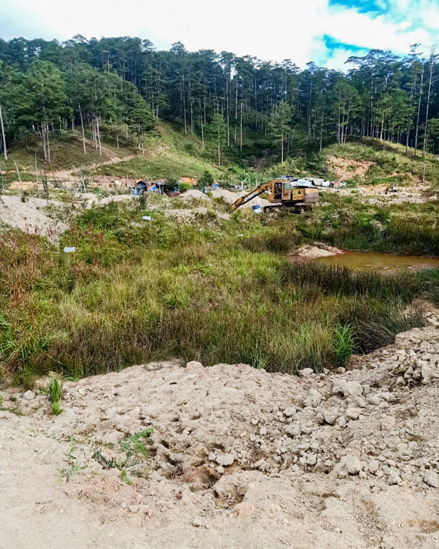 Xử phạt 50 triệu đồng và tịch thu toàn bộ máy móc khai thác cát trái phép
