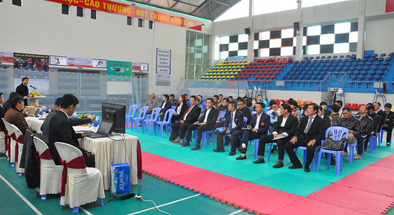 Tập huấn luật và thi phân cấp trọng tài Judo quốc gia