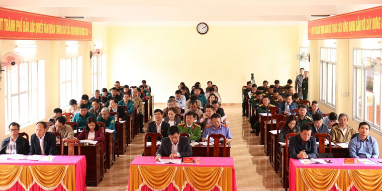TP Bảo Lộc tổng kết công tác quốc phòng địa phương năm 2020