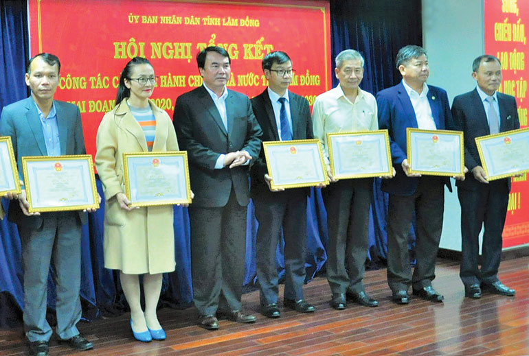 Hoàn thành nội dung cải cách hành chính của năm