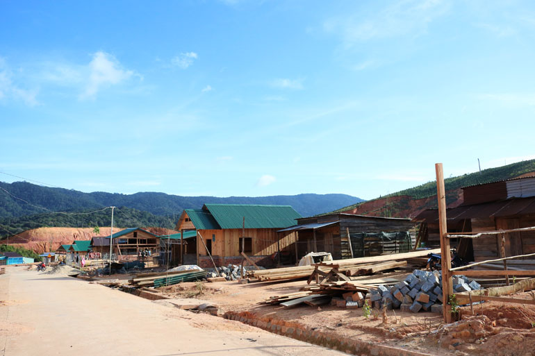 Đón xuân trên vùng đất mới