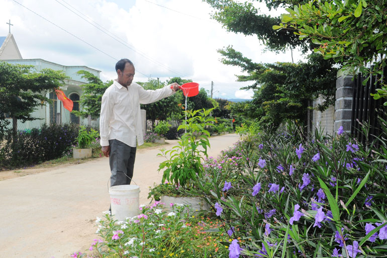 Mô hình xây dựng khu dân cư kiểu mẫu ở xã Ka Đơn, huyện Đơn Dương