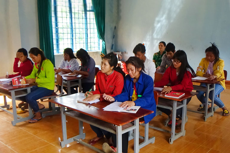 Đưa chữ về buôn
