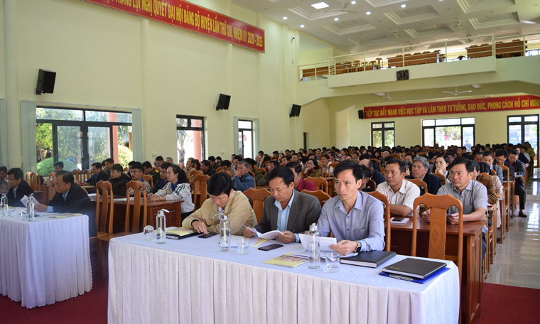 Đức Trọng: Quán triệt Nghị quyết Đại hội Đảng bộ các cấp