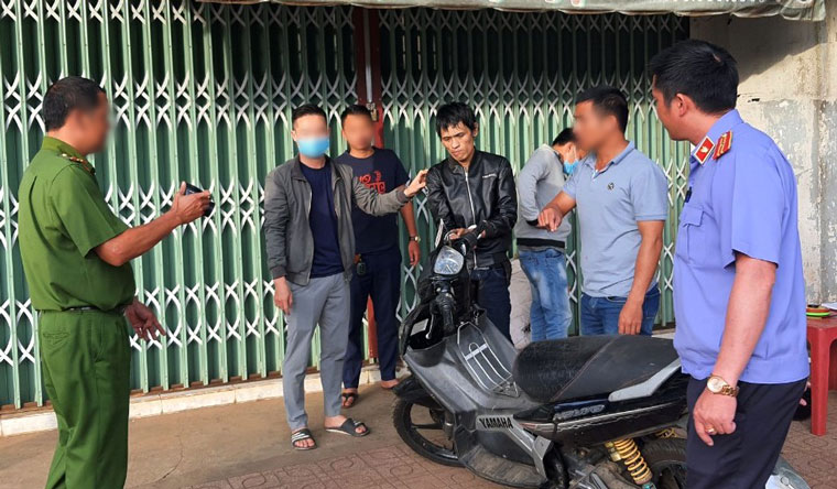 Bắt quả tang đối tượng tàng trữ chất ma túy