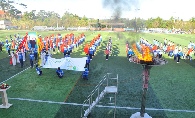 Đà Lạt khai mạc giải thể thao học sinh