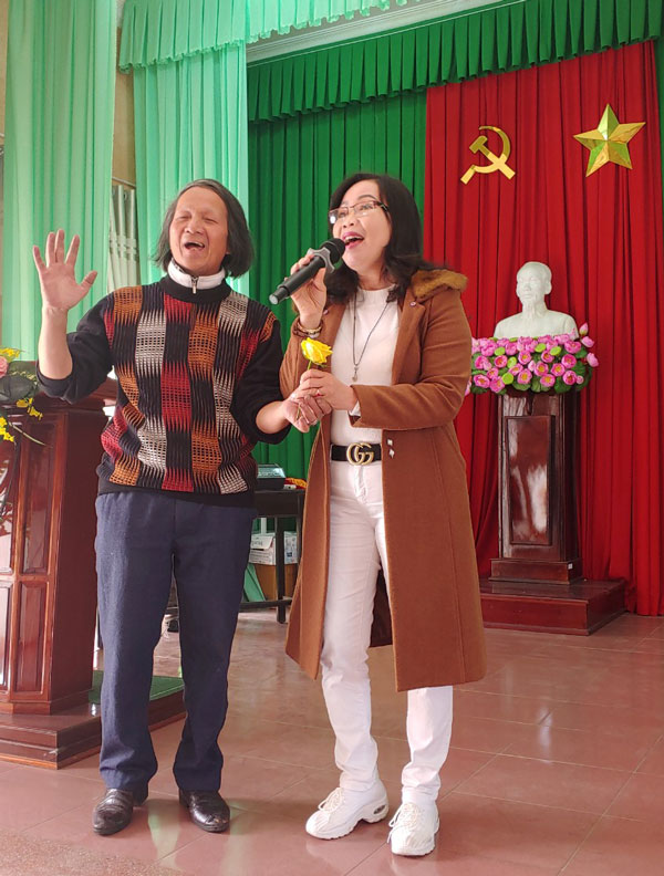 Giao lưu biểu diễn tác phẩm âm nhạc đoạt giải tại lễ trao giải