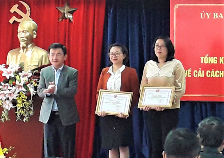 Nhiều giải pháp thúc đẩy cải cách hành chính tỉnh