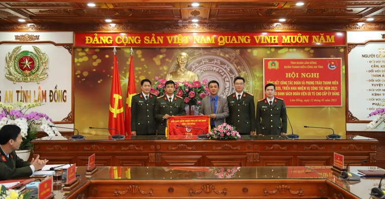 Đoàn thanh niên Công an tỉnh tổng kết công tác đoàn và phong trào thanh niên năm 2020