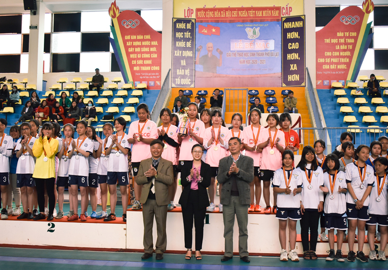 Bế mạc giải thể thao học sinh thành phố Đà Lạt