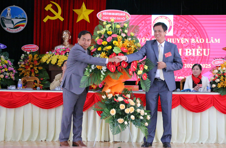 Đại hội đại biểu Hội Khuyến học huyện Bảo Lâm lần thứ IV