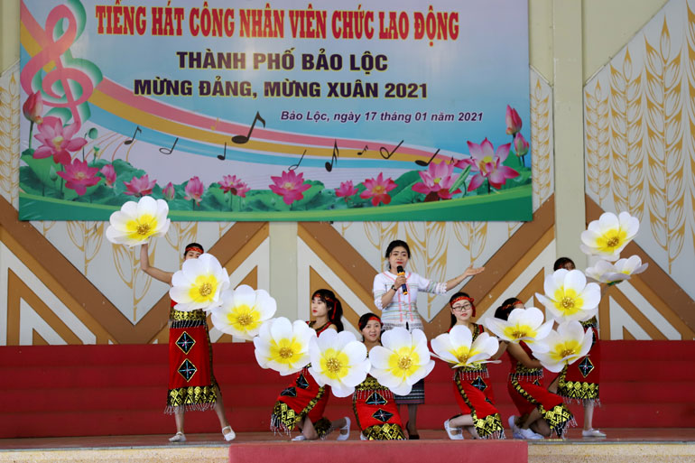 Tiếng hát công nhân, viên chức, lao động TP Bảo Lộc