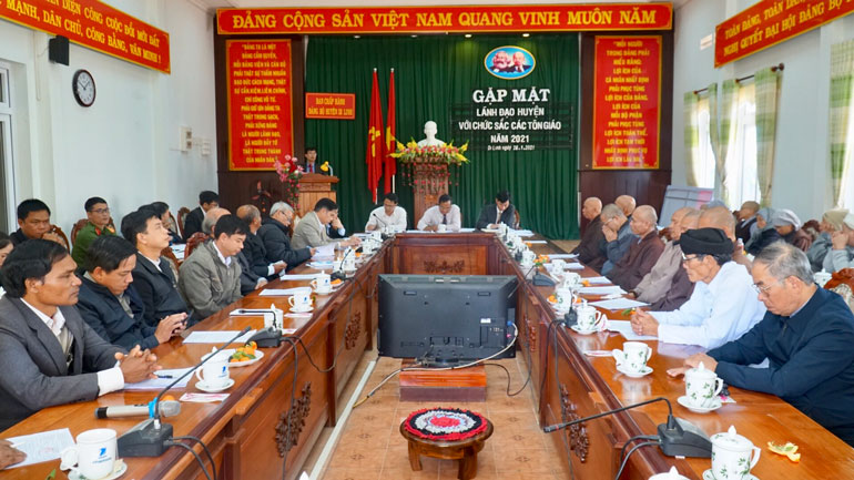 Toàn cảnh buổi gặp mặt