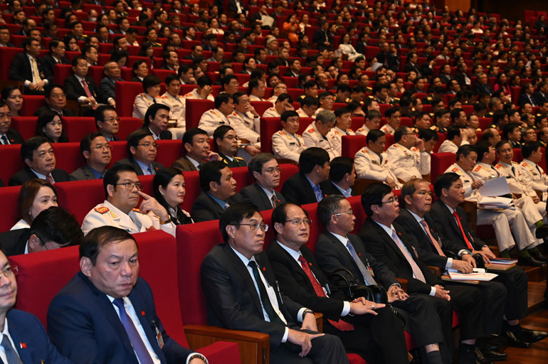 Đoàn Lâm Đồng và các đại biểu tham dự Đại hội