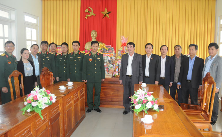 Phó Chủ tịch UBND tỉnh thăm, chúc tết tại các địa phương
