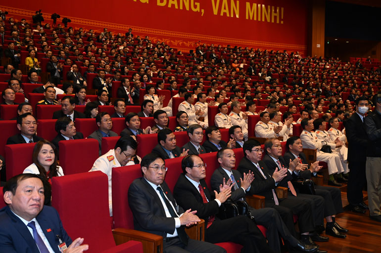 Đoàn Lâm Đồng và các đại biểu tham dự Đại hội