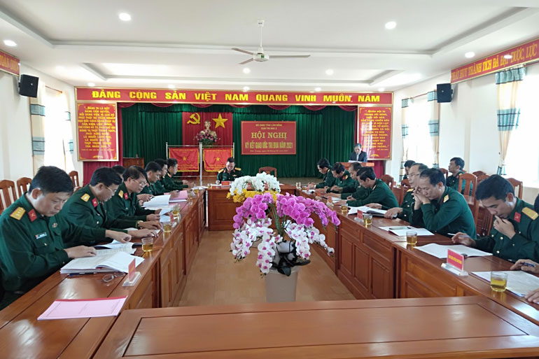 Cụm thi đua số 2 lực lượng vũ trang tỉnh ký kết giao ước thi đua