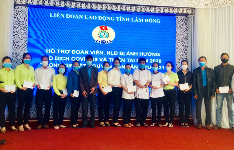 Hỗ trợ 118 người lao động bị ảnh hưởng do dịch Covid - 19