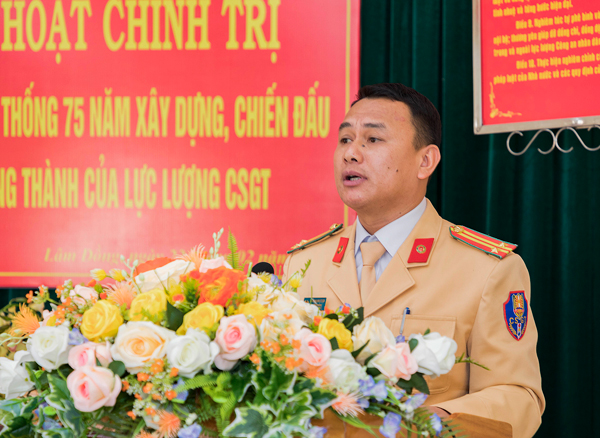 Kỷ niệm 75 năm ngày truyền thống lực lượng cảnh sát giao thông