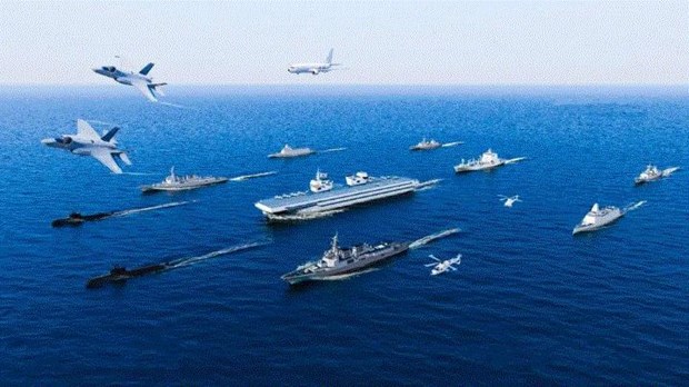 Hàn Quốc đóng tàu sân bay hạng nhẹ có lượng giãn nước 33.000 tấn