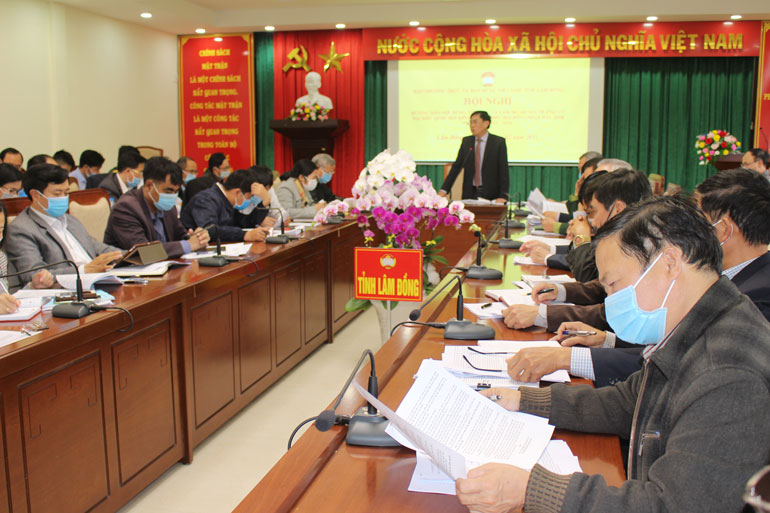 Hội nghị hướng dẫn quy trình hiệp thương, giới thiệu người ứng cử Đại biểu Quốc hội khóa XV và đại biểu HĐND các cấp nhiệm kỳ 2021 - 2026