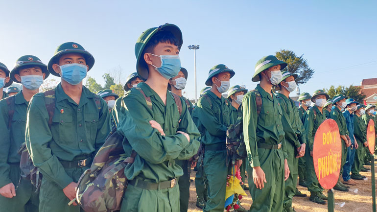 Sẵn sàng cho ngày nhập ngũ
